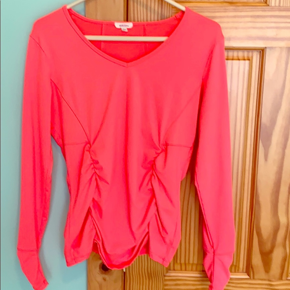 Pink Lotus top size L